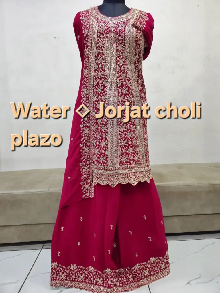 Most trending choli plazo
