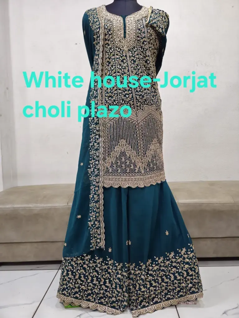 Most trending choli plazo