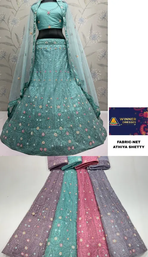 Beautiful net lehenga 
