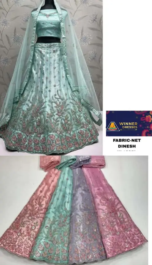 Beautiful net lehenga 