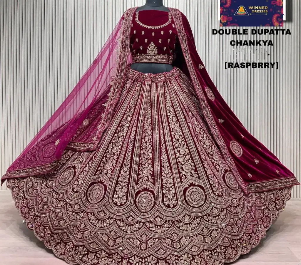 Bridal rajwadi lehenga 