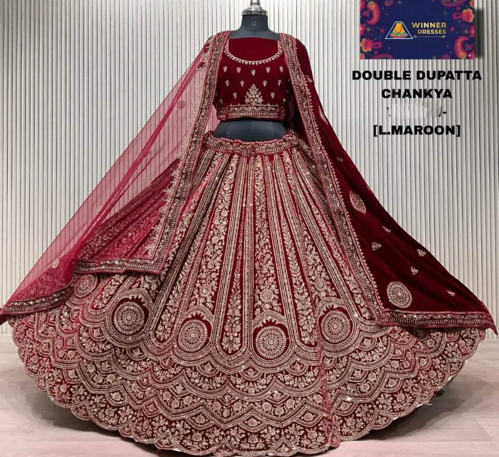 Bridal rajwadi lehenga 