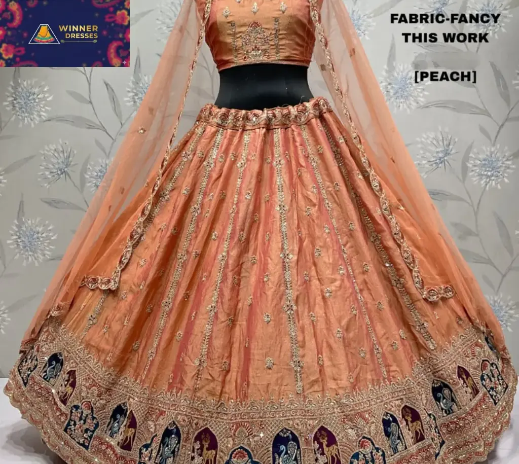 Beautiful rajwadi lehenga 