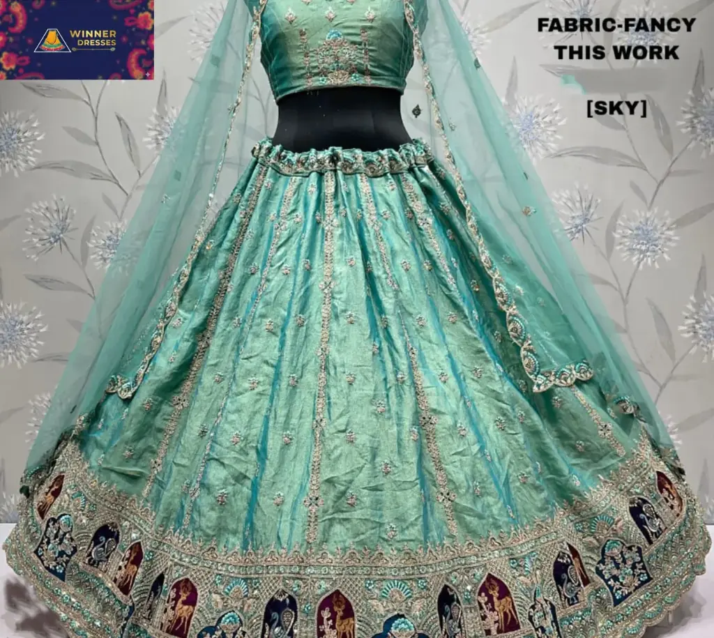 Beautiful rajwadi lehenga 