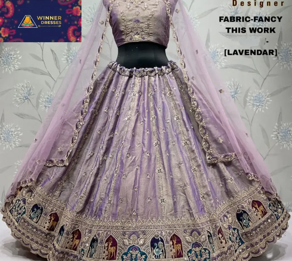 Beautiful rajwadi lehenga 